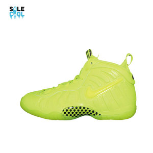 耐克Nike Little Posite Pro 荧光黄 喷泡女子篮球鞋CW1593-702