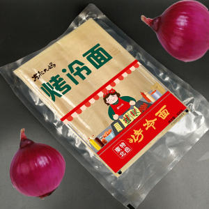 东北烤冷面片东北大妈家用烤大冷面皮炒冷面皮送酱料1包10片