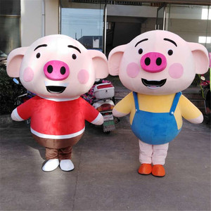 宣传可爱小胖猪活动宣传道具服装胖胖猪卡通人穿人偶服玩偶布偶装