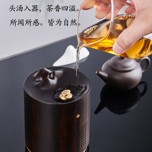 茶楼茶香器茶室智能语音音箱精油加湿器中式音响本兮观山文创礼品