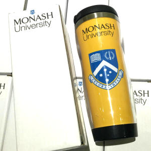 莫纳什大学Monash纪念品澳大利亚名校周边咖啡杯定制水杯子