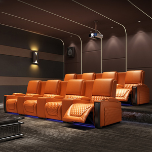 高端智能家庭影院沙发头等电动舱私人别墅影音室影视厅观影座椅