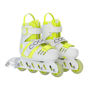 COOGHI酷骑R2儿童轮滑直排轮溜冰鞋女童专业滑轮鞋三岁男童旱冰鞋