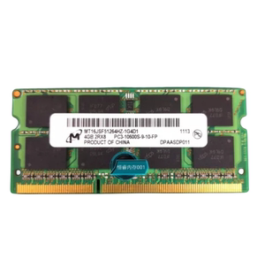 镁光4g ddr3 1333笔记本电脑内存条4GB 2Rx8 PC-10600S兼容2g 8g