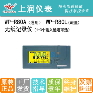 上润单色无纸记录控制仪表WP-R80A 123 01 012 4 0 0 0289 1 AW P
