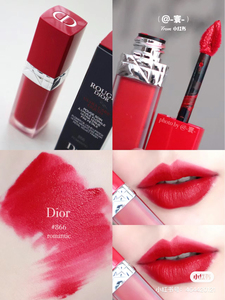 【现货】显白好手樱桃红~Dior红管哑光唇釉#866 6ml