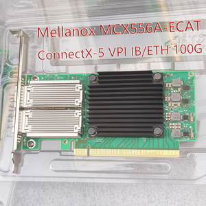 Mellanox迈络思MCX556A-ECAT 100G IB ETH双协议网卡RDMA SRIOV