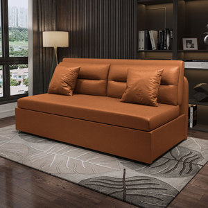科技布高档沙发床两用 双人可折叠可放在客厅的沙发带储物折叠床