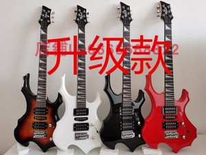 正品yifenli电吉他异形火焰练习吉他生日礼物电吉他套装
