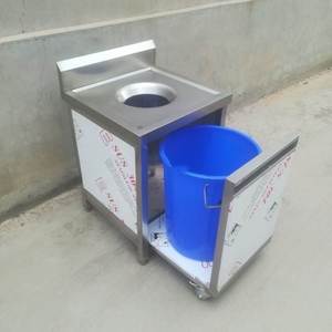 不锈钢收残车收残台残食台收餐车收集回收台厨房泔水台餐具垃圾桶