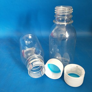 厂家直销100ml塑料瓶 透明液体瓶 鱼药包装 带刻度瓶 分装瓶新品