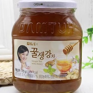 韩国进口丹特蜂蜜生姜茶果味茶冲饮咖啡厅水吧蜂蜜果味茶