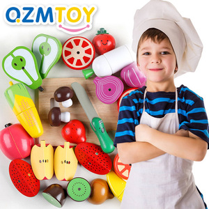 玩具磁性蔬菜宝宝疏菜儿童切切乐厨房橱房水果类木制仿真