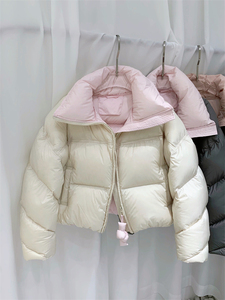 东大门泡芙奶乎乎棉服女短款2024时尚新款冬装韩版加厚保暖外套潮