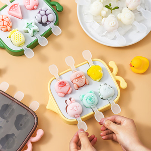 拜杰雪糕模具食品级硅胶冰棒模具冰淇淋模具冰棍模具冰糕棒冰模具