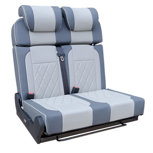 房车座椅放平变床 多功能换向折叠床椅  改装露营车对卡床车座椅