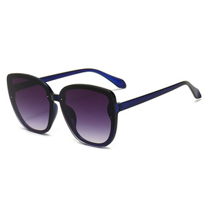 新款时尚大框太阳眼镜 欧美风潮流街拍太阳镜 跨境墨镜3258