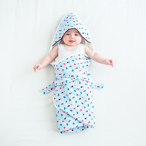 刚初新生小宝宝婴儿包被子纯全棉春秋季产房的裹布毛巾盖肚毯抱单