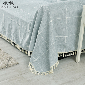 沙发布盖布ins风通用型防尘保护懒人万能盖巾垫床全包盖笠套罩子