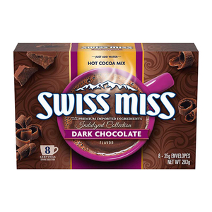 美国进口swiss miss瑞士小姐浓情黑巧克力粉可可粉牛奶香浓冲饮粉