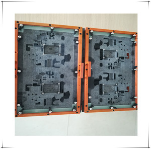 CNC加工设计定制合成石 玻纤板 过炉 过锡炉 波峰焊万能冶具 夹具