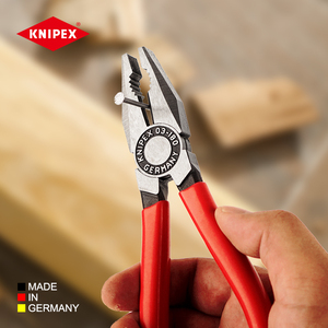 凯尼派克knipex德国进口钢丝钳老虎钳工业级省力型7寸8寸平口钳子