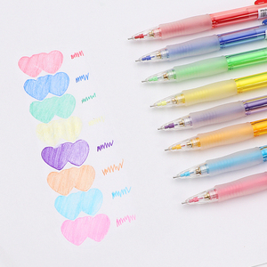 日本百乐彩色自动铅笔0.7铅芯可擦涂色手绘笔彩铅手账专用彩色笔