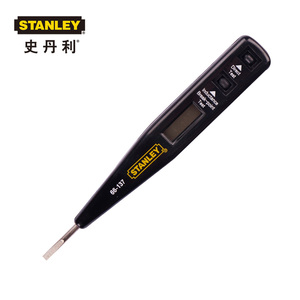 STANLEY/史丹利 数显测电笔66-137-23 LED电压显示测电笔电工工具