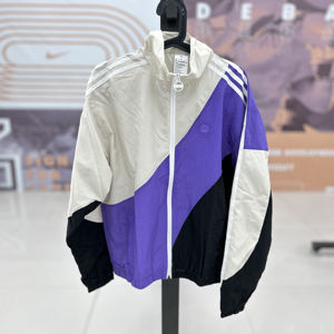 正品Adidas阿迪达斯NEO男子梭织外套休闲透气拉链防风夹克HC9681