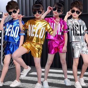 六一儿童演出服爵士舞男女童幼儿园表演少儿嘻哈现代舞街舞蹈服装