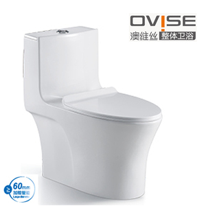 ovise澳维丝卫浴坐便器 马桶节水型马桶 连体坐便器1709