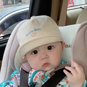 婴幼儿棒球帽子春夏女宝宝鸭舌帽0-2岁男童软沿防晒遮阳帽太阳帽