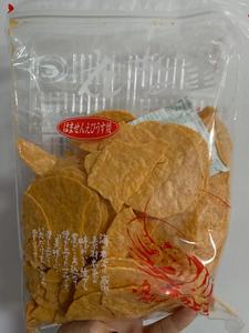 （新到现货）日本名古屋特产虾片 仙贝故里 滨风薄烧虾片200g