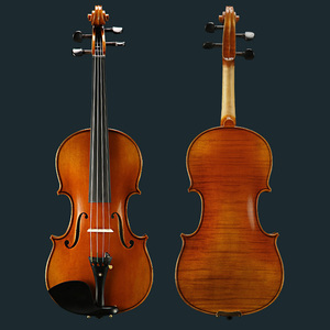 浩成小提琴实木专业演奏独奏级手工乐器专业级7/8八七考级小提琴