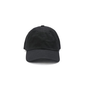 版型好 基础款纯色 鸭舌帽 美式简约全棉黑色帽子学生弯檐棒球帽