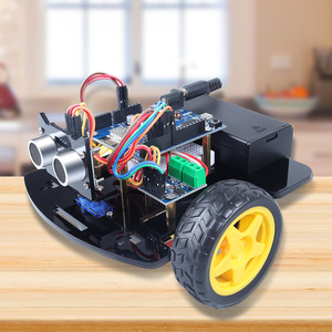 Arduino智能小车机器人套件寻迹避障无线遥控ESP8266 D1 WIFI小车