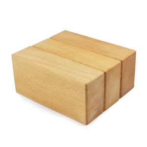 艾扬格实木瑜伽砖瑜伽辅助木砖整块实木砖 瑜伽原木砖榉木砖 竹砖