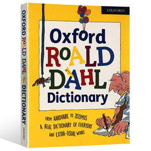 牛津罗尔德达尔儿童图解字典 Oxford Roald Dahl Dictionary 英文原版辞典英英字典词典 中小学生英文版进口英语词汇学习书工具书