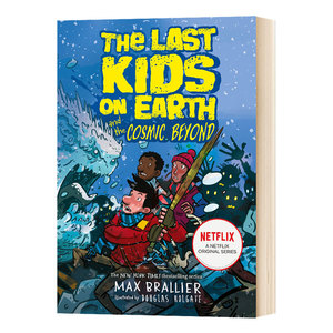 地球上最后的孩子4 英文原版 The Last Kids on Earth and the Cosmic Beyond 青少年英语课外阅读 英文版 进口英语书籍儿童图书