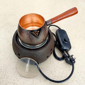 纯铜加厚公道杯罐罐围炉煮茶器分茶器甘肃煮烤茶罐电热炉子罐罐茶