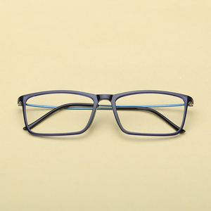超轻钨碳塑钢近视眼镜框 男女款潮 修脸方形眼镜架可配防蓝光
