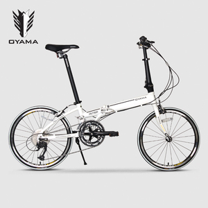 OYAMA欧亚马天际M990铝合金20寸451折叠自行车男女单车18速
