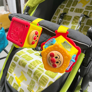 日本面包超人儿童推车挂件玩具外出便捷方向盘六面体婴儿宝宝早教