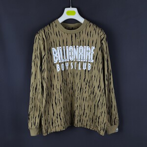 现货 BILLIONAIRE BOYS CLUB 男 LOGO款 长袖 T恤 BBC