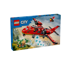 乐高城市系列60413消防飞机男女孩儿童益智拼装积木玩具模型礼物