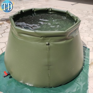迷彩软体耐磨可折叠储水罐工业家用大容量TPU自升式应急贮蓄水袋