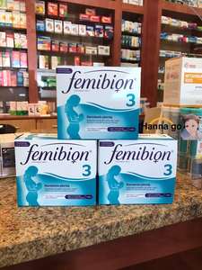 德国FEMIBION孕妇营养素伊维安DHA四周量3段活性叶酸含碘波兰代购
