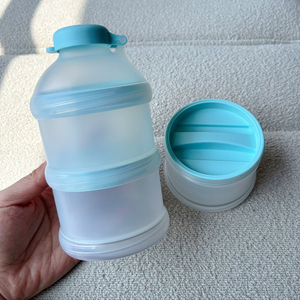 德国NUK婴儿奶粉盒外出便携分装盒奶粉罐宝宝大容量奶粉格零食盒