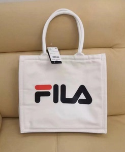FILA 斐乐新款男女帆布包手提包单肩包时尚潮流通勤包购物袋