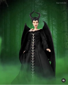 D Maleficent Aurora马琳菲森 爱洛公主 沉睡魔咒娃娃